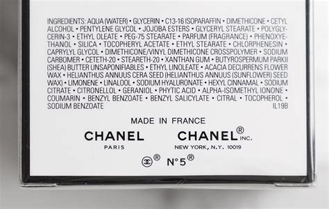 chanel no 5 perfume ingredients.